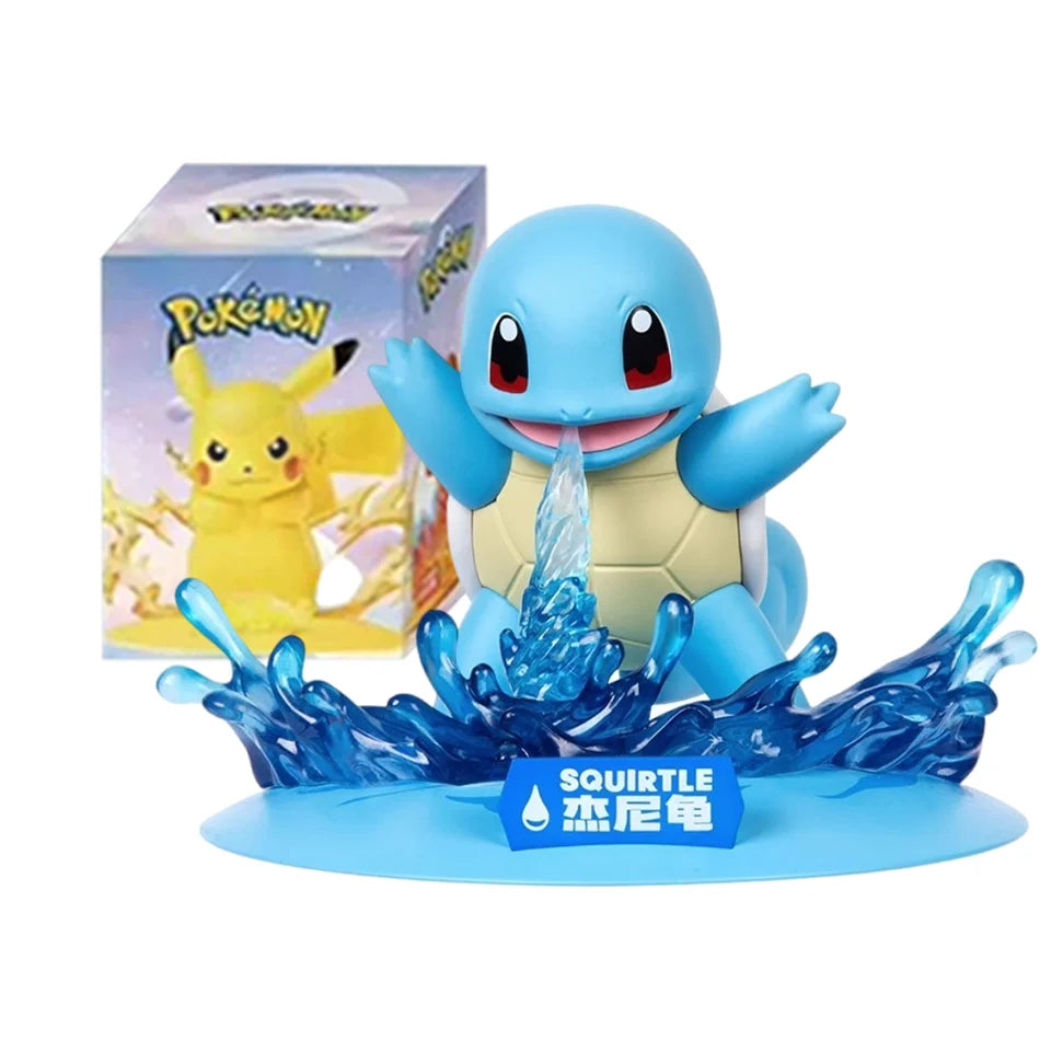 12 poupées d'action Pok é mon Pikachu, boîte aveugle, modèles Anime, décorations de bureau, jouets Pok é mon, cadeaux d'anniversaire pour enfants