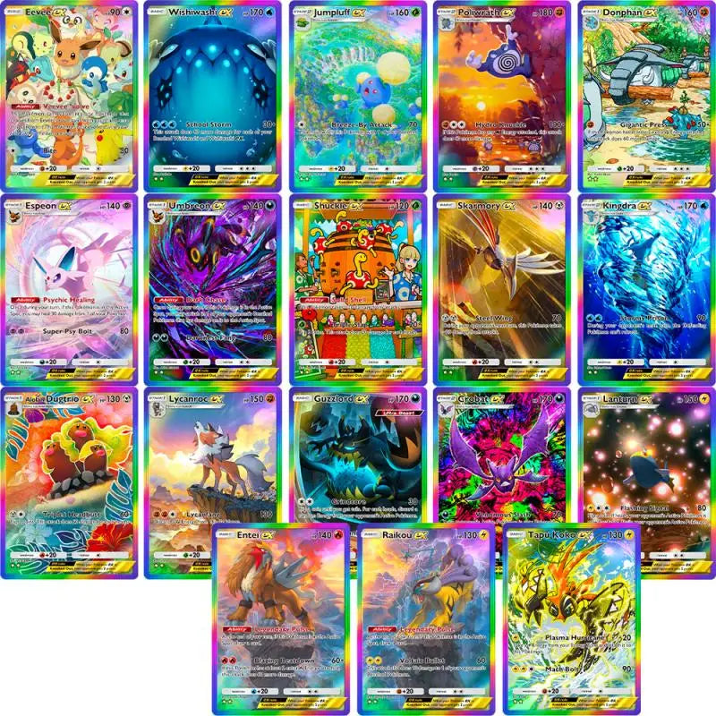 Cartes de poche Pockemontcg bricolage Ptcg haute qualité monstre célibataires Anime périphérique objets de Collection jeu Collection Anime carte