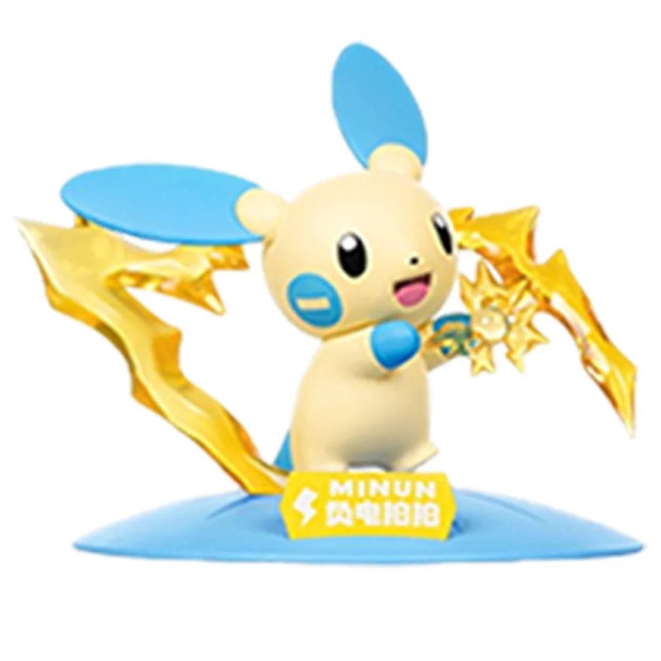 12 poupées d'action Pok é mon Pikachu, boîte aveugle, modèles Anime, décorations de bureau, jouets Pok é mon, cadeaux d'anniversaire pour enfants