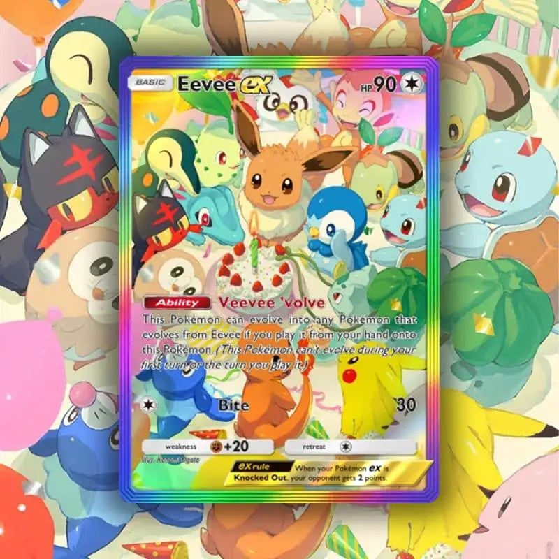 Cartes de poche Pockemontcg bricolage Ptcg haute qualité monstre célibataires Anime périphérique objets de Collection jeu Collection Anime carte