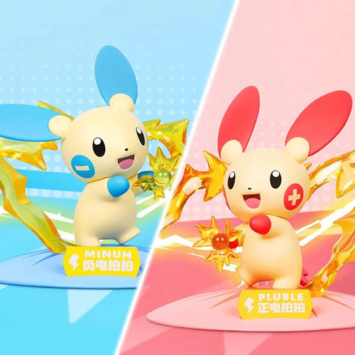 12 poupées d'action Pok é mon Pikachu, boîte aveugle, modèles Anime, décorations de bureau, jouets Pok é mon, cadeaux d'anniversaire pour enfants