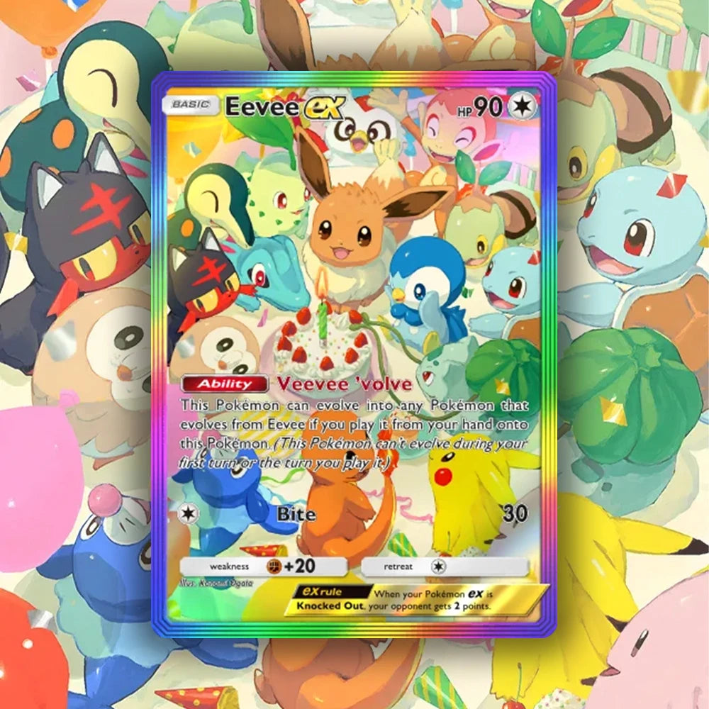 Cartes de poche Pockemontcg bricolage Ptcg haute qualité monstre célibataires Anime périphérique objets de Collection jeu Collection Anime carte