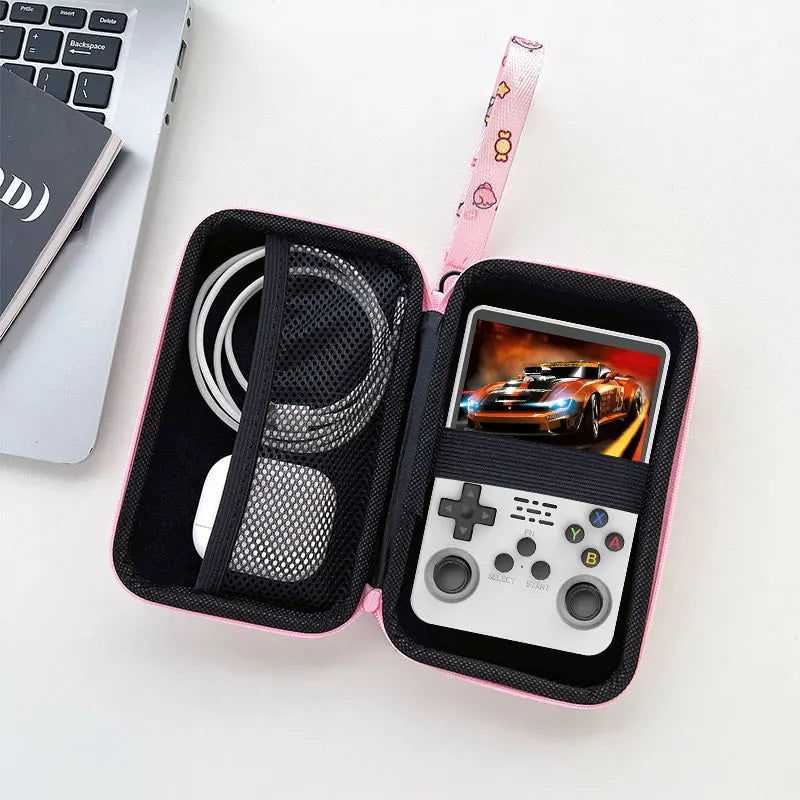 Sac de rangement pour lanières, étui pour Console de jeu vidéo R36S R36H RG35XX H R36 Ultra K36, pochette, housse de protection, boîte d'accessoires