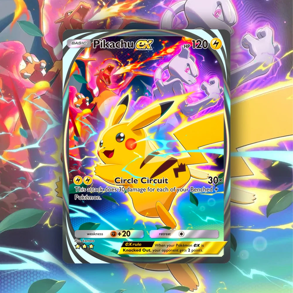 Cartes de poche Pockemontcg bricolage Ptcg haute qualité monstre célibataires Anime périphérique objets de Collection jeu Collection Anime carte