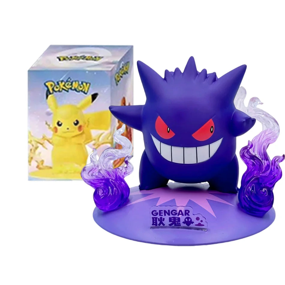 12 poupées d'action Pok é mon Pikachu, boîte aveugle, modèles Anime, décorations de bureau, jouets Pok é mon, cadeaux d'anniversaire pour enfants