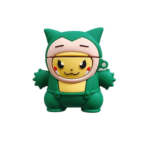 Étui pour écouteurs Pokemon AirPods, étui anti-poussière
